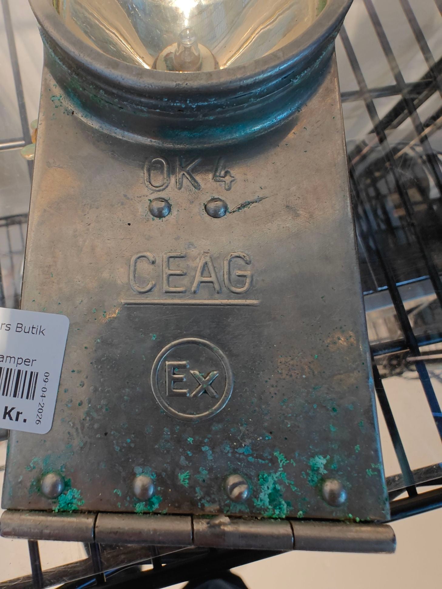 Metal lygte